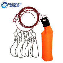 厂家鱼锁批发 不锈钢扩嘴式活鱼扣 鱼锁扣高强度鱼扣栓鱼器