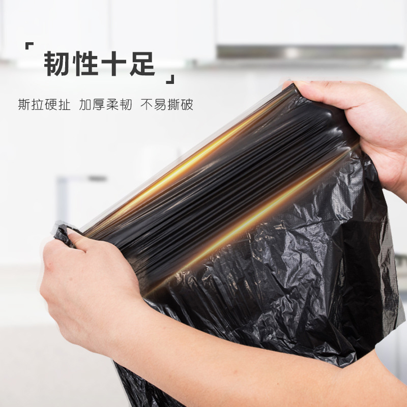Big plastic black extra large garbage bag for commercial use for…
