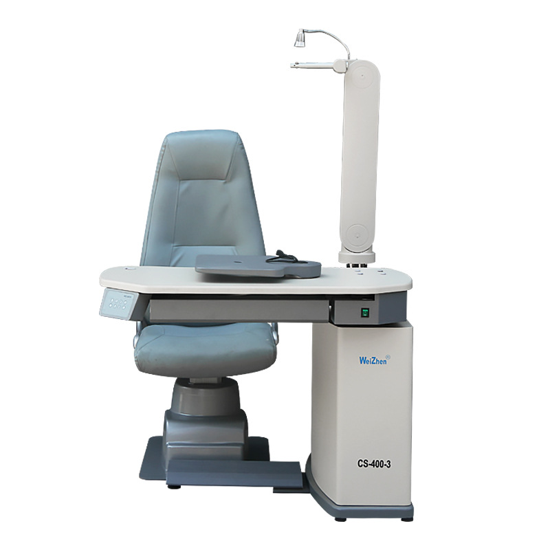 Weizhen optometría equipo CS-400-3 optometría mesa de combinación gafas tienda conjunto completo de equipo de Optometría completa mesa de combinación