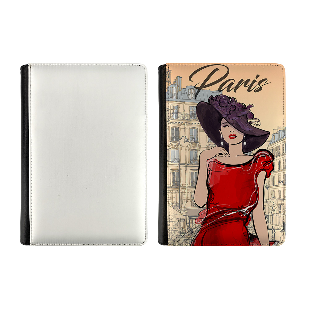 Fábrica directa de transferencia térmica cuero A5 portátil de oficina de negocios puede imprimir LOGO