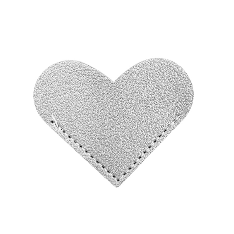 Los fabricantes suministran un gran número de en stock cuero amor notas adhesivas marcador regalo para amigos amor forma marcador pegatinas