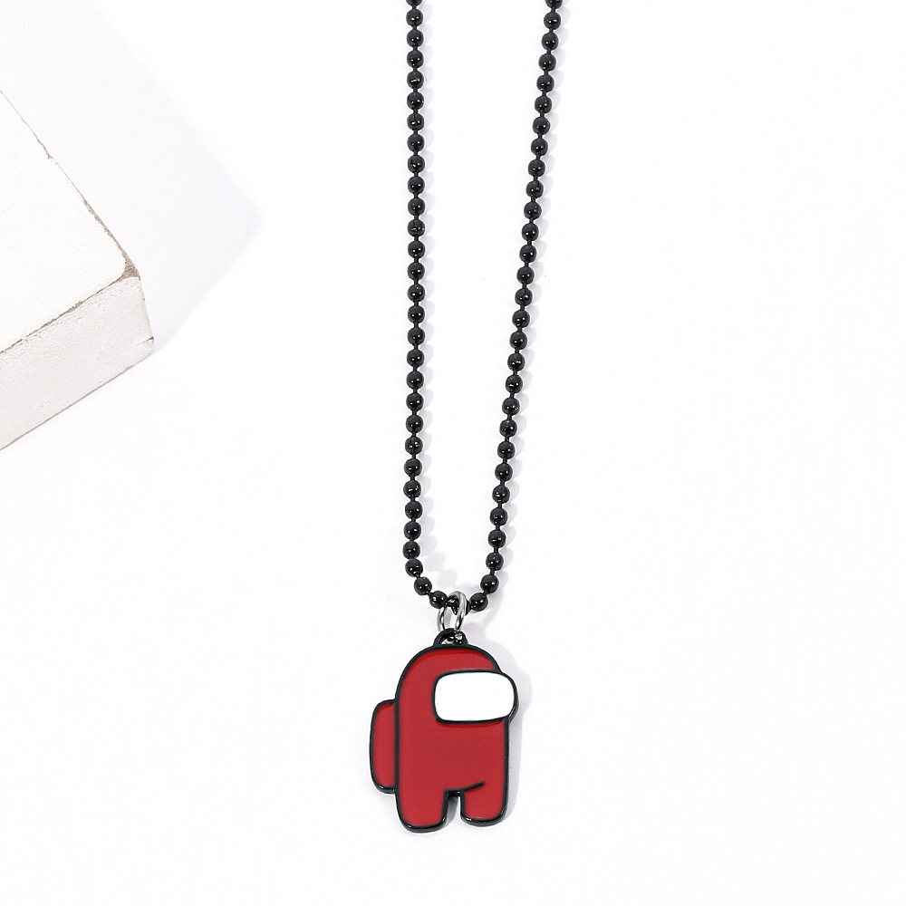 Transfronterizo nuevo al por mayor entre nosotros juego periférico collar espacio Hombre Lobo matando collar en stock