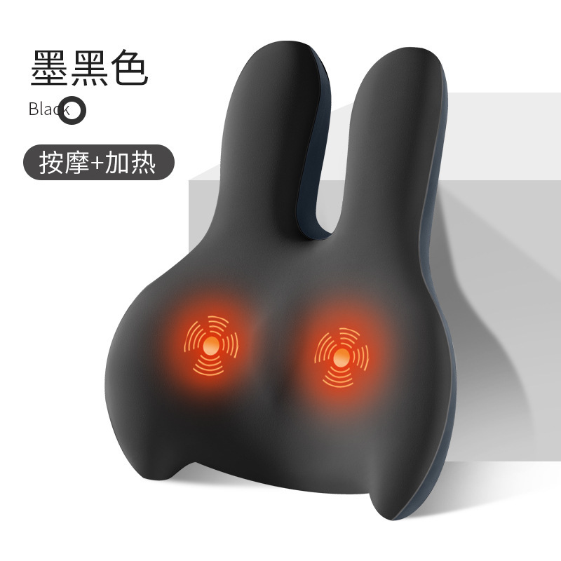 Usb加熱マッサージクッション背もたれ車載オフィスシートクッションマッサージクッション長い座りグラフェンウエストクッション|undefined