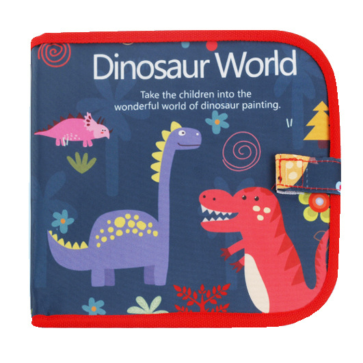 Pizarra de niños DIY libre colorear pintura libro inteligencia ciencia y educación borrable álbum dibujos animados animal graffiti tablero dibujo