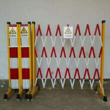 厂家伸缩围栏电力市政伸缩护栏可移动式安全隔离围栏道路维修护