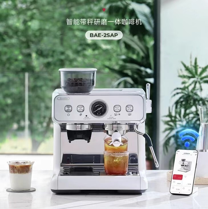 Barsetto Yum Brands BAE-2SAP Cold Extract Small Double Heating Semi-automatic Espresso Coffee Machine 2024 New Barsetto Yum Brands BAE-2SAP Cold Extract Small Double Heating Semi-automatic Espresso Coffee Machine 2024 New