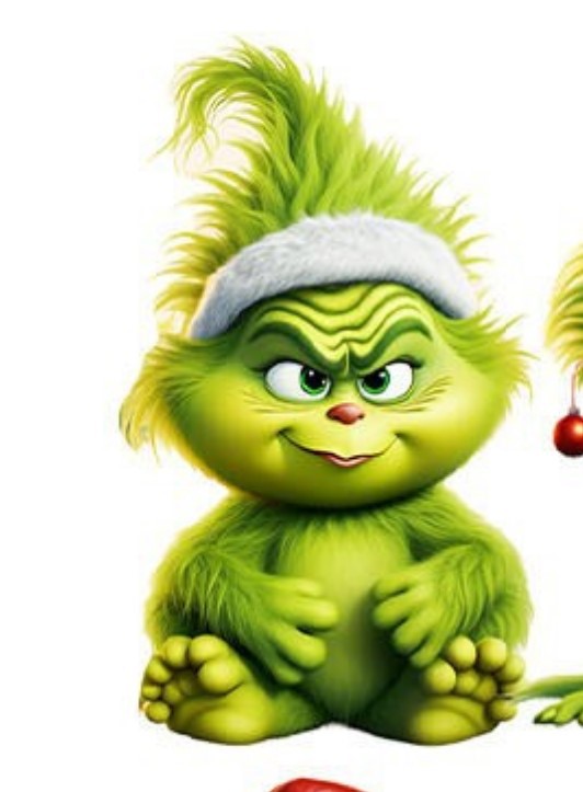 Adorno navideño transfronterizo de dibujos animados del Grinch, colgante creativo para árbol de Navidad, decoración creativa para coche, accesorios para coche image 46