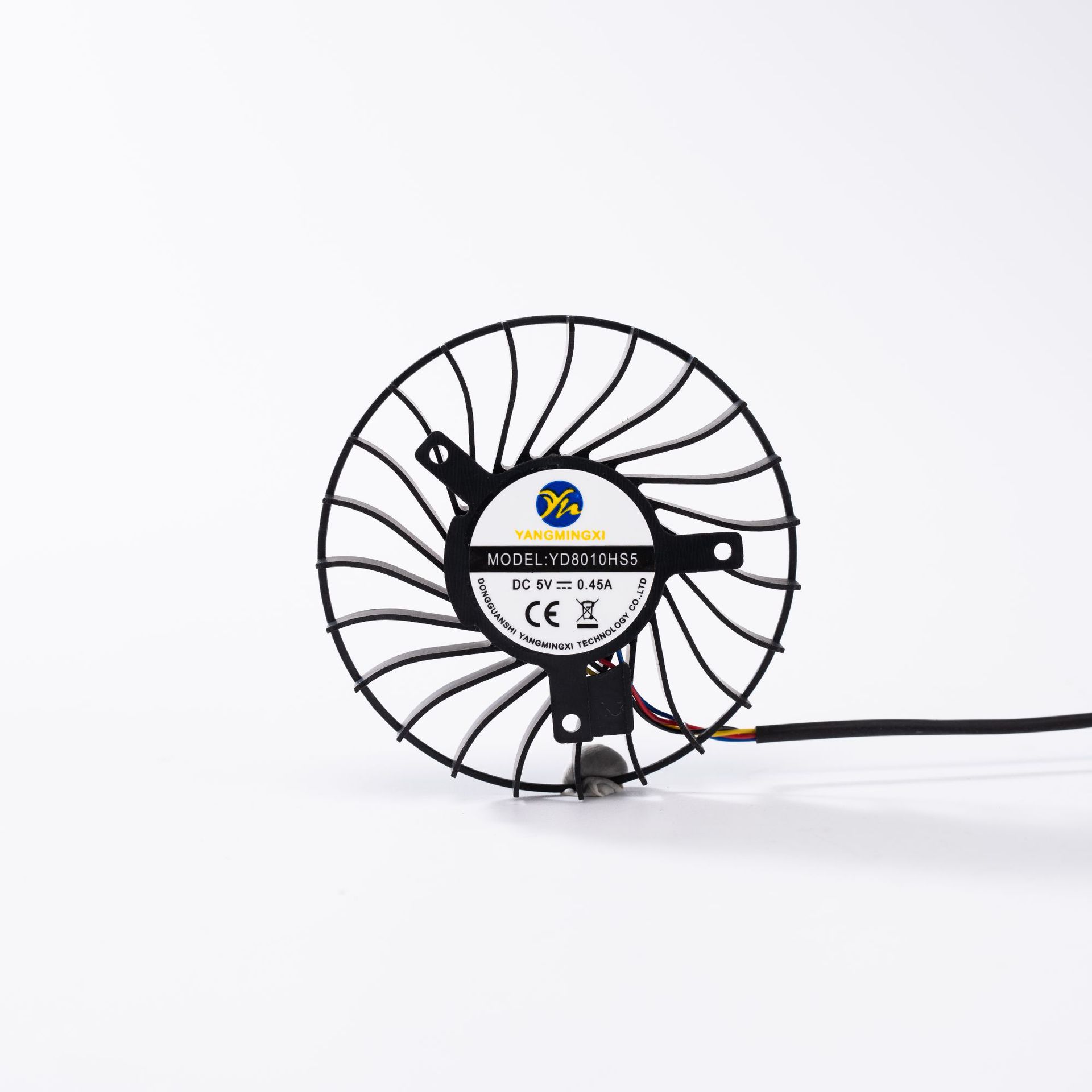 8010圆框风扇打印机散热器空气净化器鼓风机低压低噪工业直流风扇