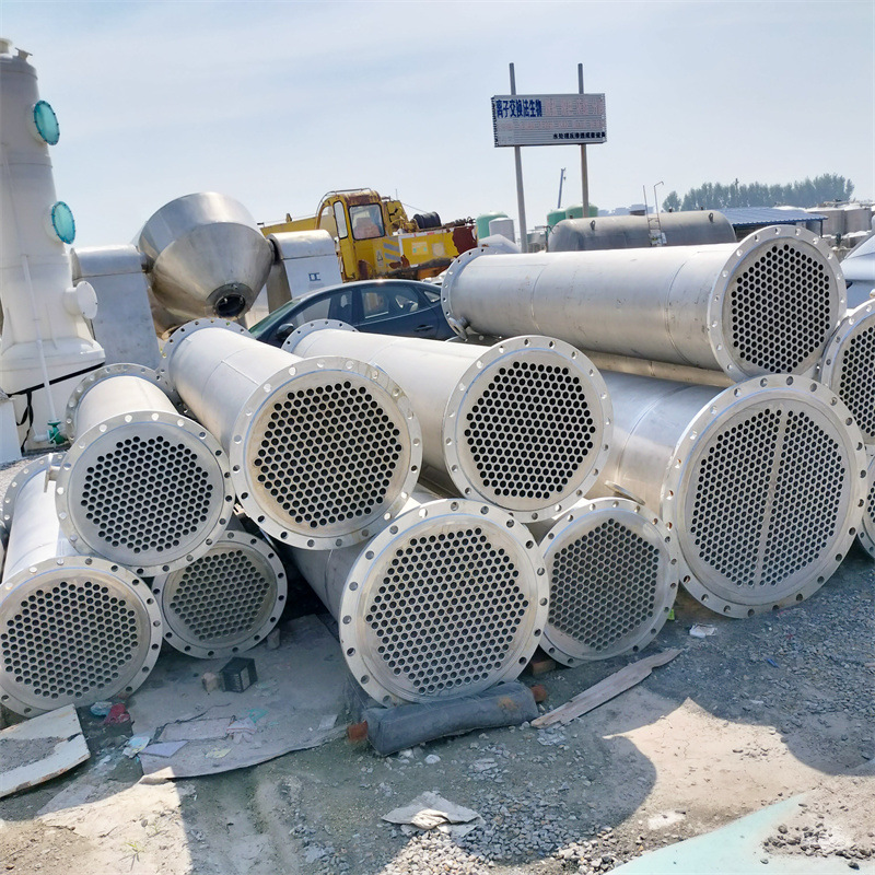 出售列管式冷凝器 工业循环式冷凝器 二手工业食品冷凝器