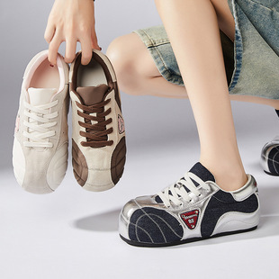 2025 Platinum New Style Height-Increasing Women's Fashion Versatile Lace-Up Casual Sports Cute Chunky Women's Shoes