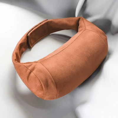 Lumbar Support Cushion, Headrest - ochre-brown-headrest