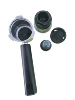 Coffee machine, capsule, handle
