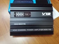 Автомобильный усилитель звука V12 705, четырехканальный, высокой мощности, с возможностью подключения 4 динамиков, для трансграничной прямой поставки.