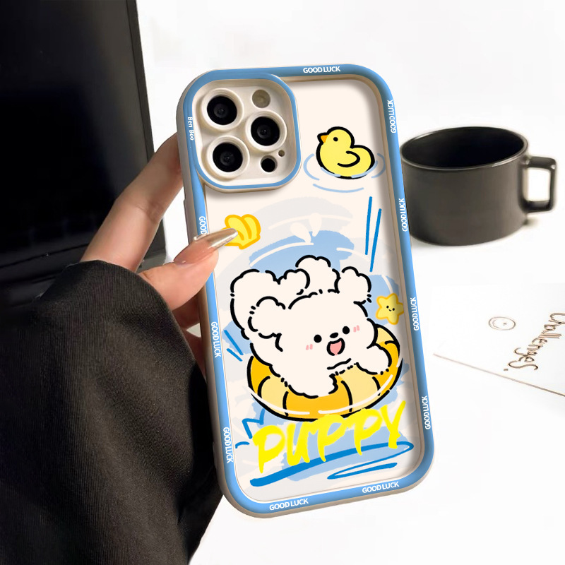 Suitable for Xiaomi 11I Cross-Border Swimming Ring Puppy Girl Light Luxury Poco M3 Summer X7 High-End F6 Phone Case Pro