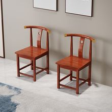 实木椅子仿古中式橡胶木茶椅餐椅木椅子厂家直销批发特价清仓
