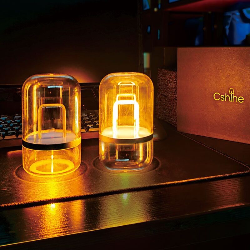 Cshineスマート電気スタンド520異地恋二人感応灯カップルランプカップルタイプ寝室遠距離プレゼント|undefined