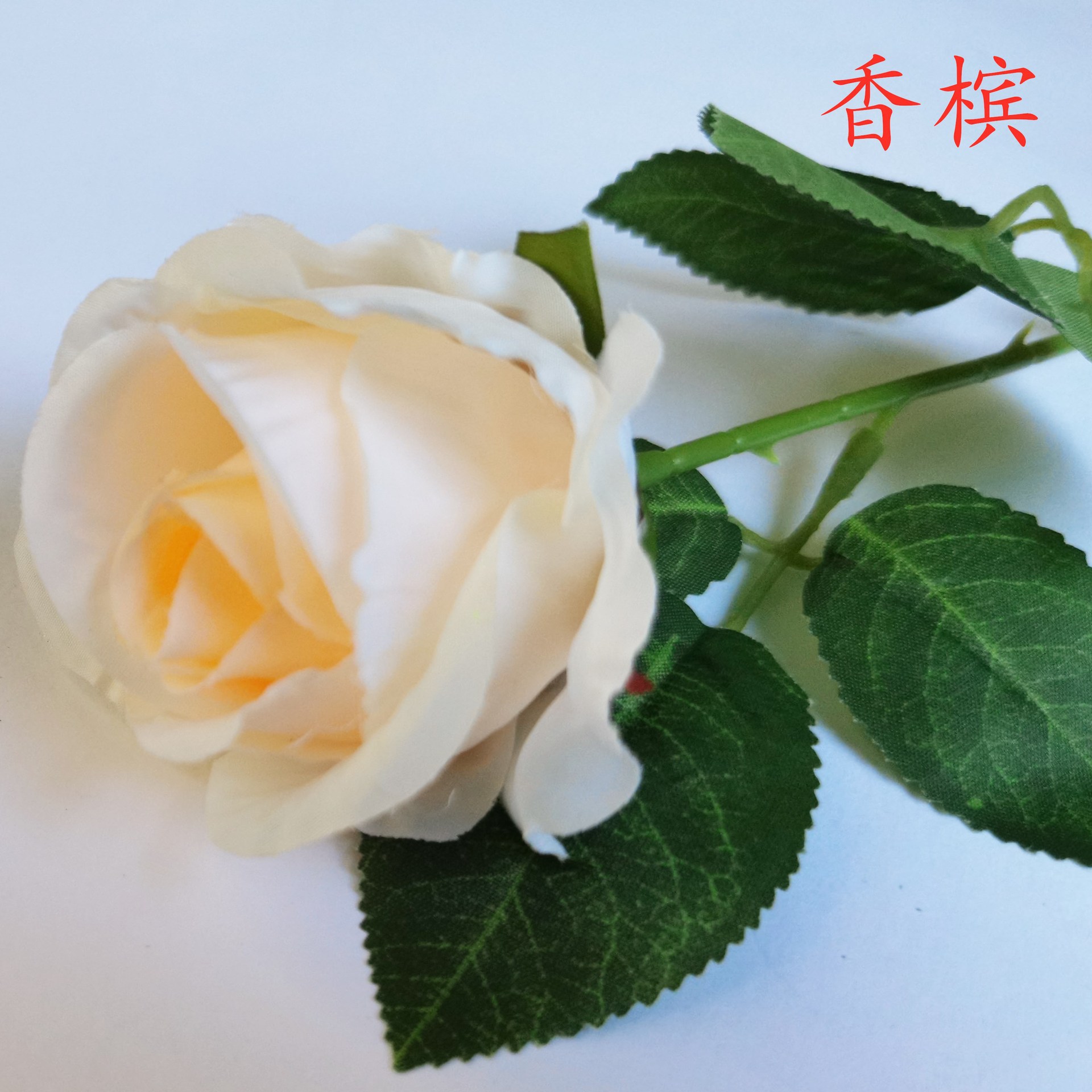 Simulación de flores de rosa única rosa de San Valentín boda en el hogar flores falsas flores artificiales sensación de tela de terciopelo rosa