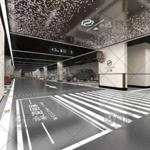 环氧水磨石地坪漆 高端写字楼地下停车场车库专用 装饰性美观