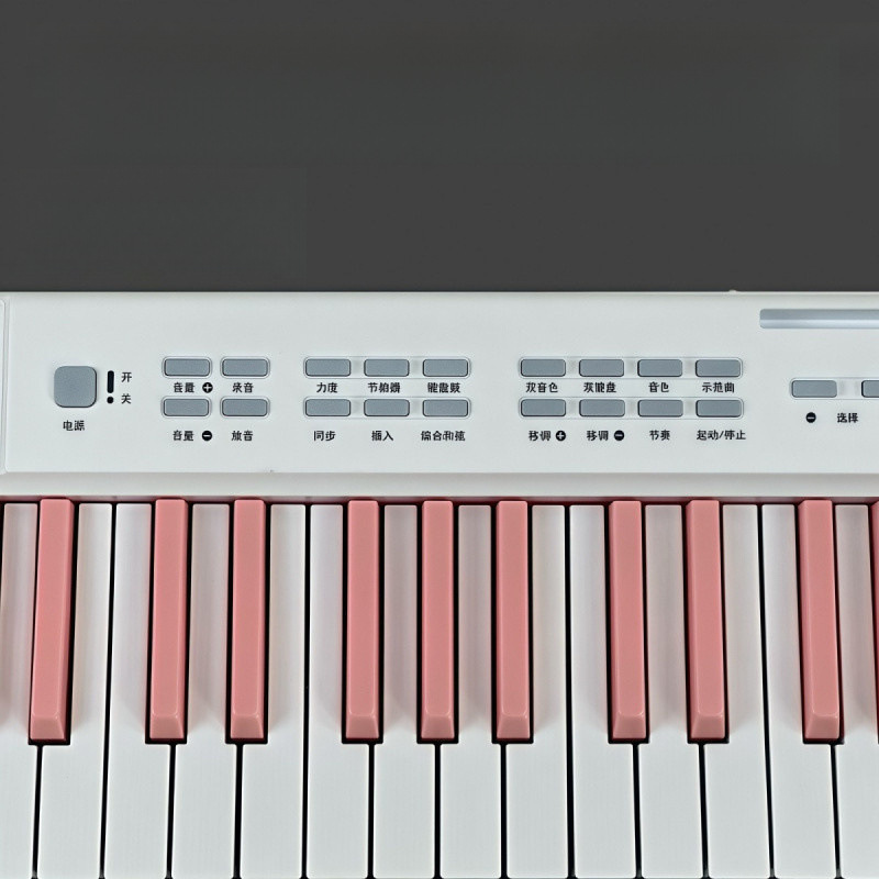 Handheld folding professional synthesizer for elementary school students for beginners