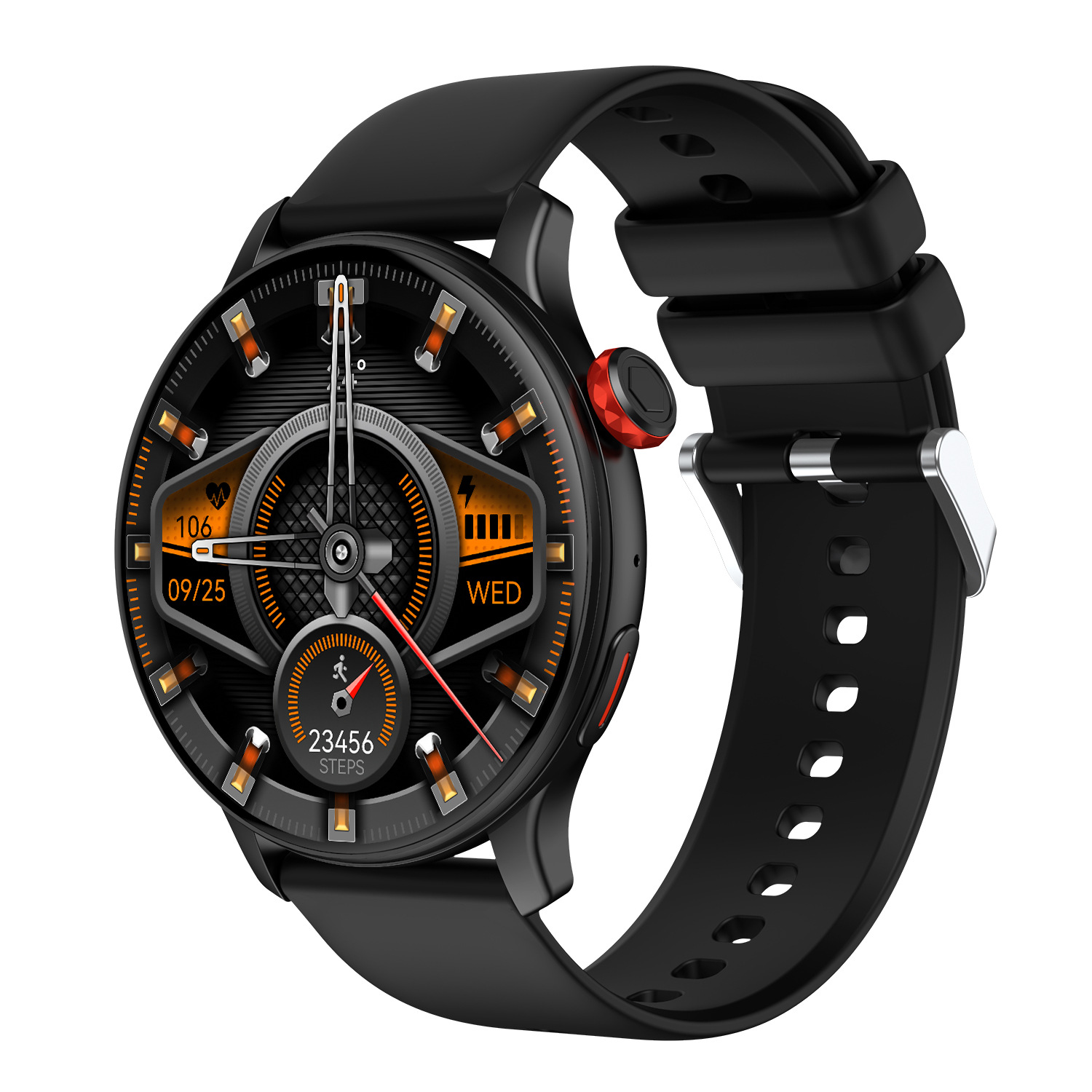 New Cy26 Smart Watch Men's Amoled Screen Bluetooth Call Heart Rate Health Monitoring Nfc Sports Watch