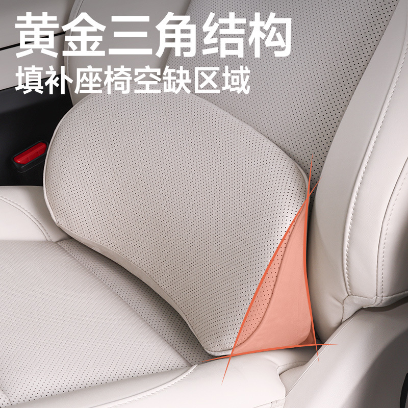 車の腰はクッションの薄いタイプの小さい腰は尾椎の車の上で枕を支えて腰のシートを保護します。|undefined
