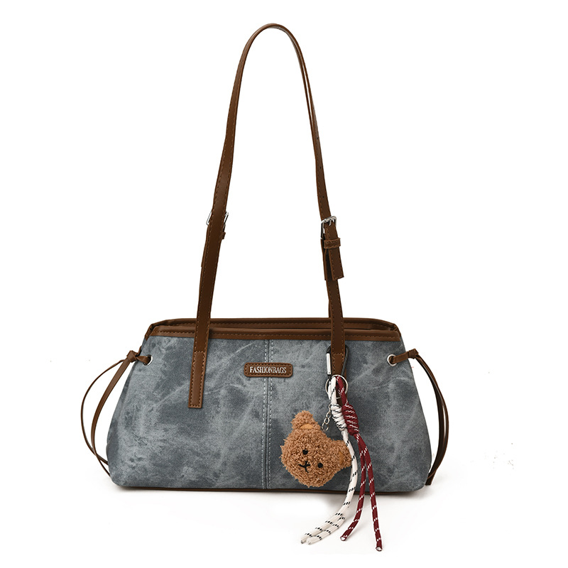 Bolso de mano de alto valor facial para mujeres 2025, invierno nuevo estilo de moda retro estilo de viaje bolso de hombro casual bolso inferior image 7