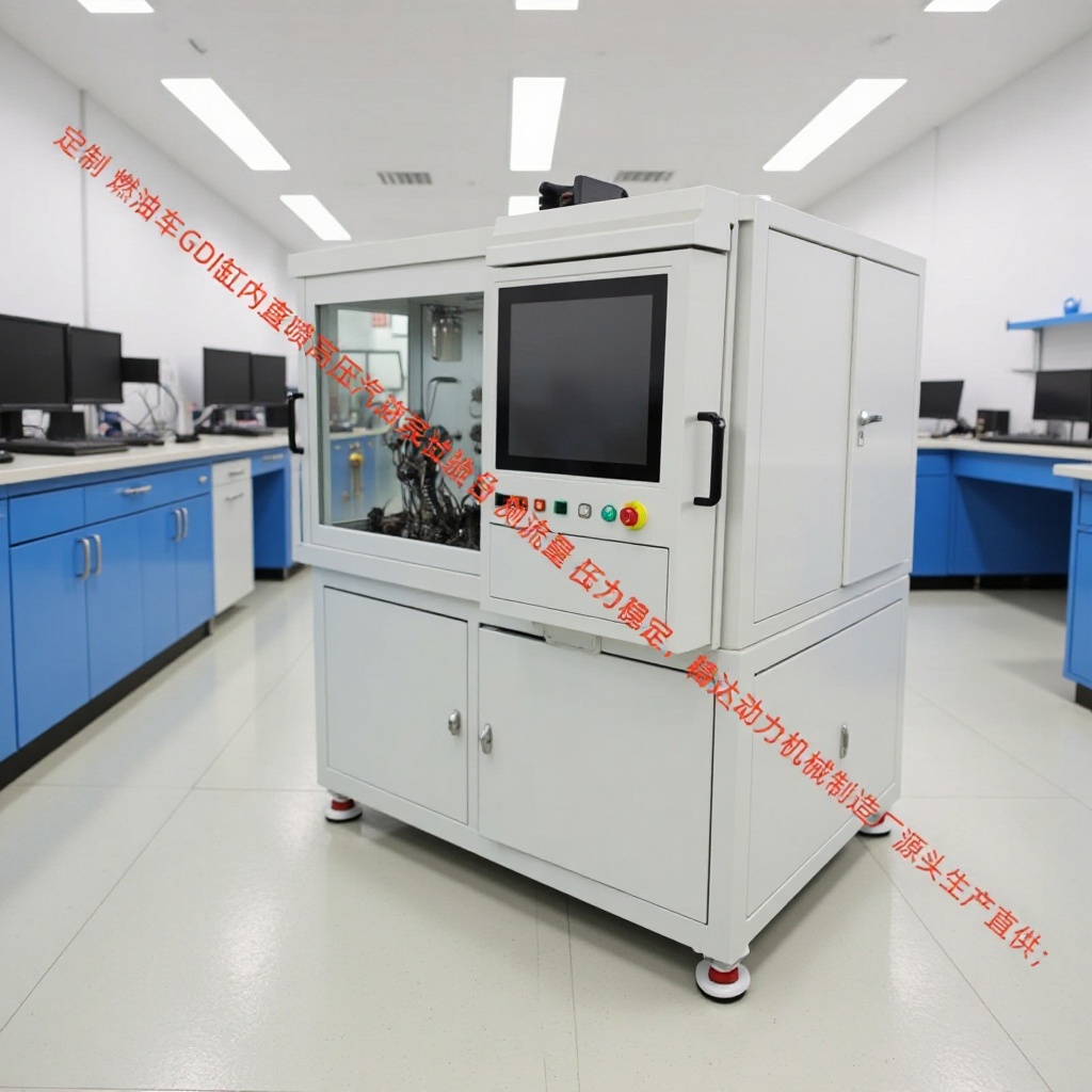 GDI汽油泵试验台 50MPa高压流量 检测多相位驱控直列转子式运行