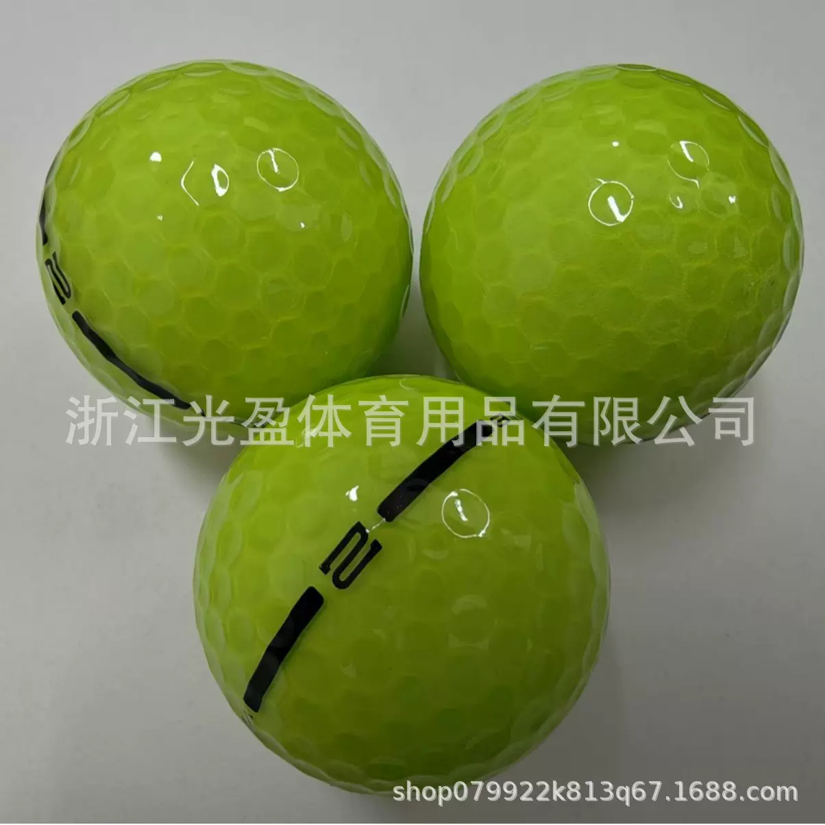 高尔夫球 水晶彩色高尔夫球，双层女士比赛用球，支持定制