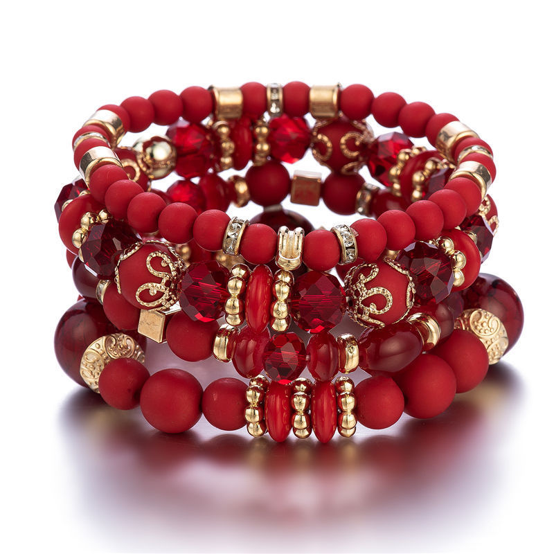 Street Occasion Alloy Material Bohemian Heart Shape Alloy Wholesale Bracelets