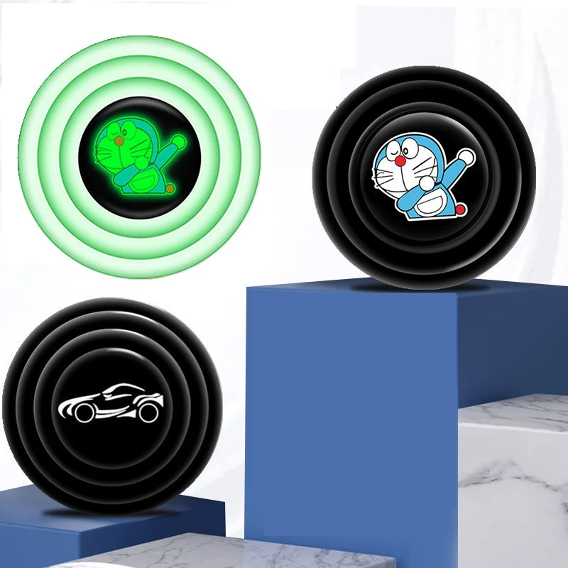 Амортизирующая накладка на дверь автомобиля, светящаяся буферная накладка на дверь для предотвращения столкновений, утолщенная противоударная накладка на закрытие двери, бесшумная наклейка на дверь, звукоизоляционная накладка