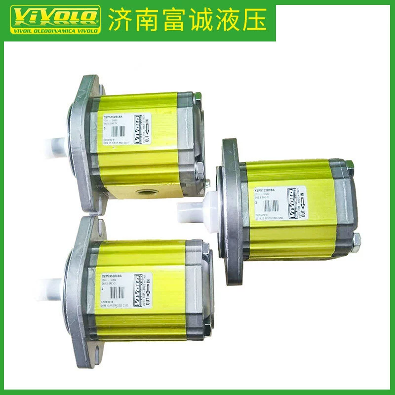 Шестеренчатый насос высокого давления VIVOLO XV-2P/06 M3/Rev X2P4352BSRA поставка шестеренчатого насоса с плоским ключевым валом