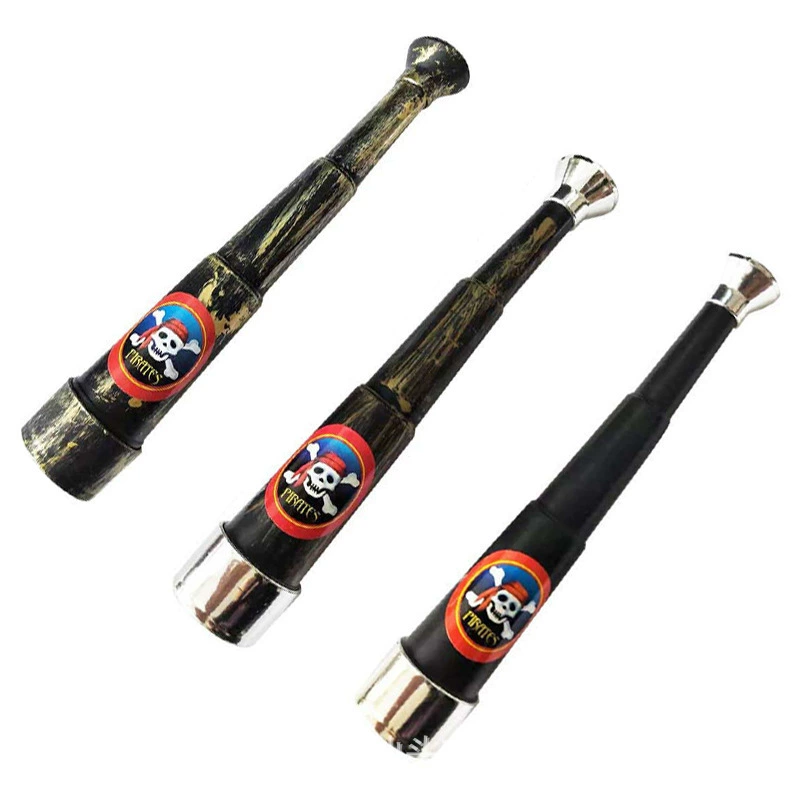 Пиратская серия пластиковая игрушка телескоп реквизит Хэллоуин украшения