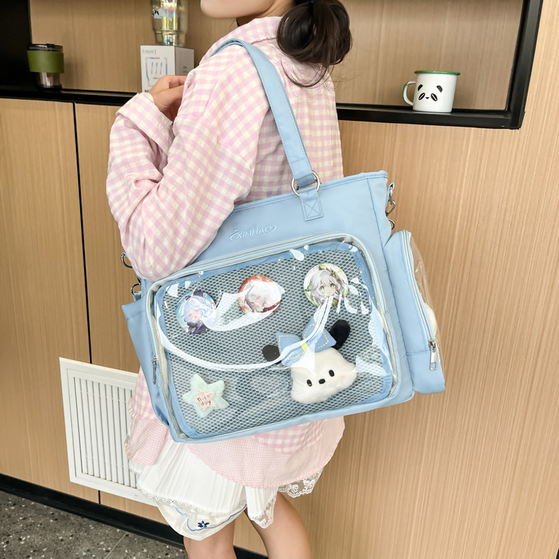 2025 New Fashion Cute Backpack Casual Large Capacity Tote Bag Crossbody Bag Japanese Versatile Shoulder Bag 2025 New Fashion Cute Backpack Casual Large Capacity Tote Bag Crossbody Bag Japanese Versatile Shoulder Bag