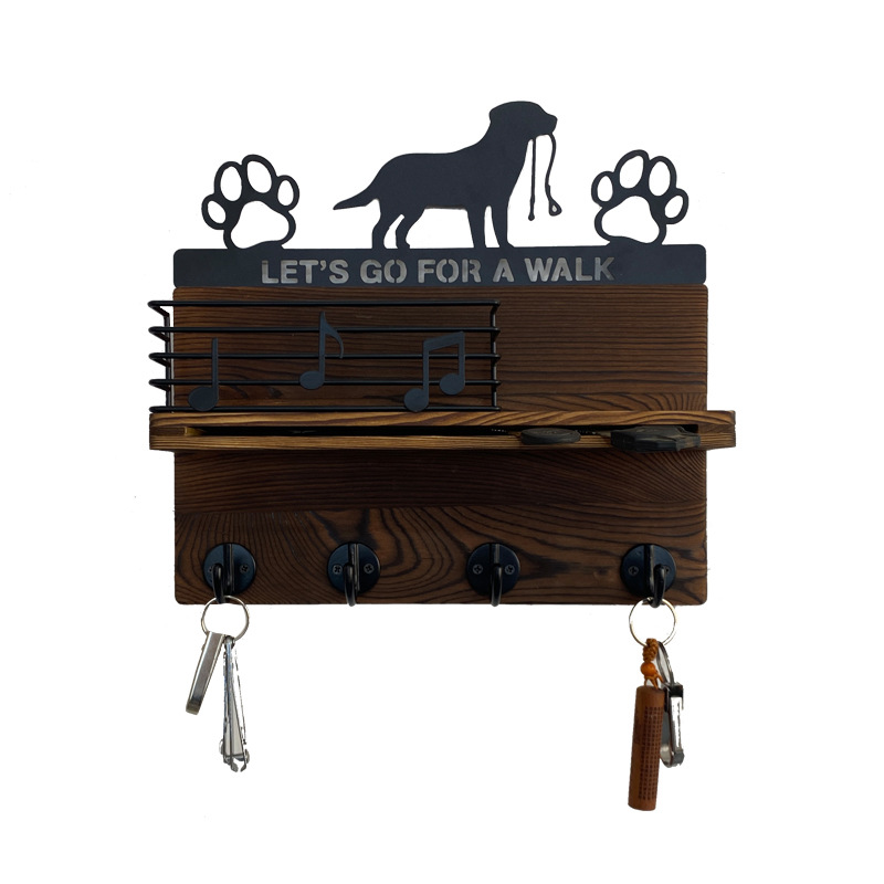 Amazon sala de estar colgante de madera pared colgante de pared estante de almacenamiento colgante de llaves de puerta de entrada marco de madera