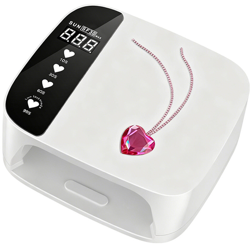 Lámpara de manicuras de alta potencia 160W almacenamiento de manicuras de almacenamiento especial de manicuras de goma de manicuras luz de horneado ultravioleta transfronteriza