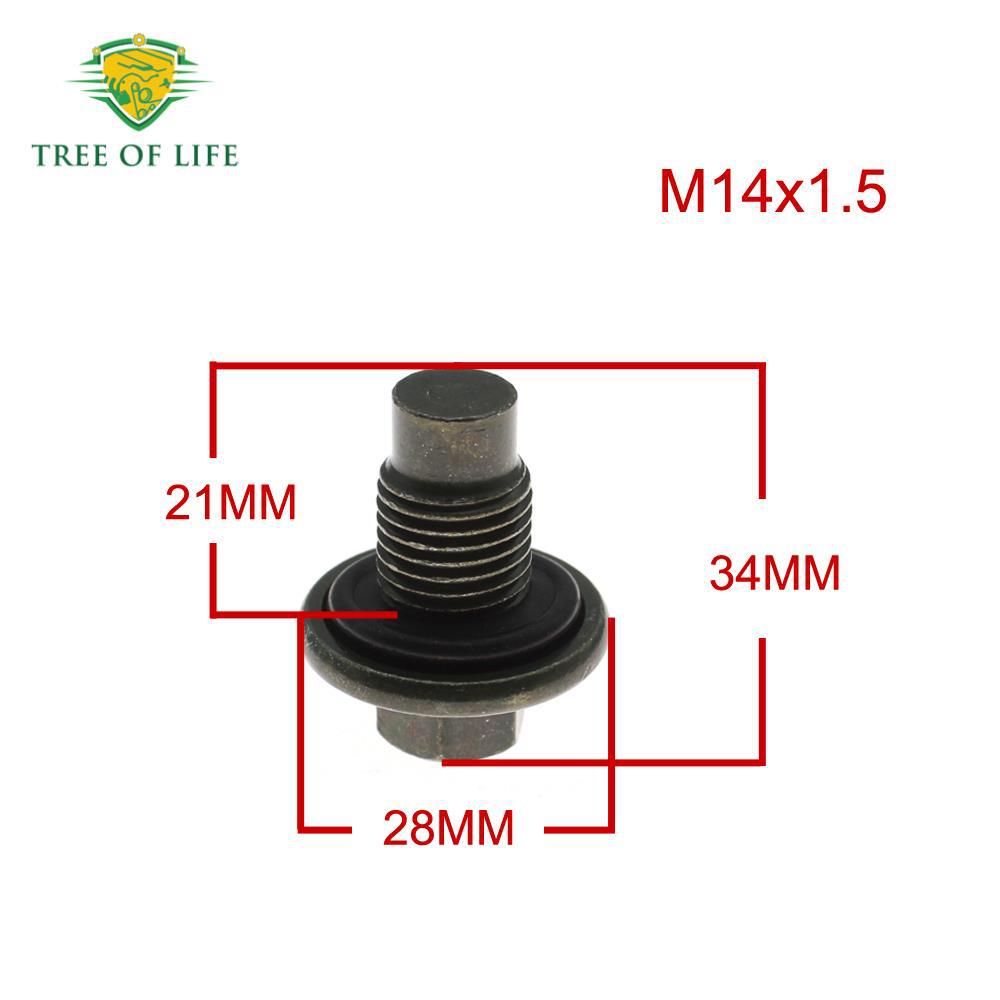 LR073675 LR000437 0711617 Perno de enchufe de drenaje de aceite para motor Jeep