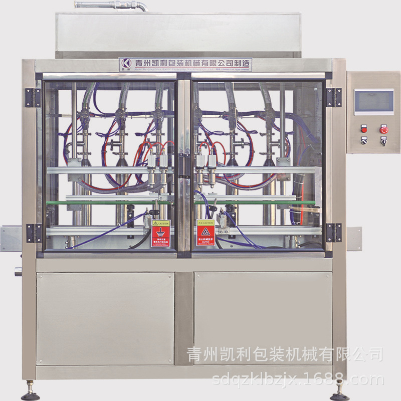 灌装机 润滑油灌装机 16头油类灌装机 食用油 润滑油 机油灌装机