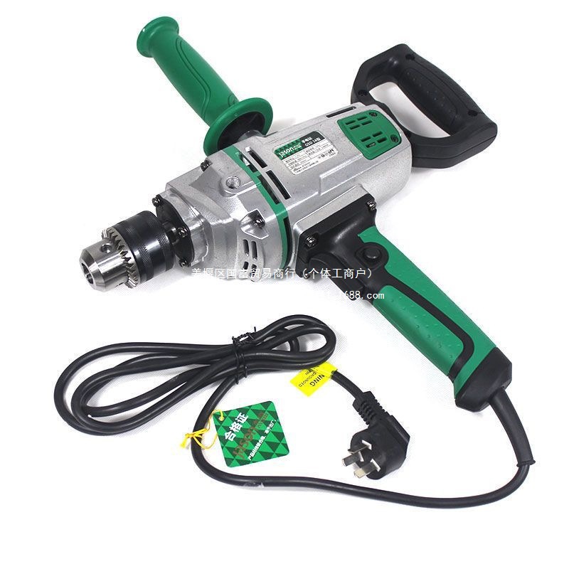 杰盛16mm GSD-16LL飞机钻手电钻可装搅拌杆1440W工业家用电动工具