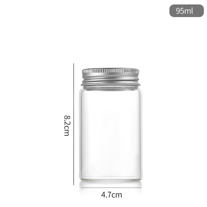 47 botellas de tapón bayonet botellas de muestras médicas botellas de té dulces botellas de frijoles de frijoles de oro botellas de embalaje de goji frasco de arena