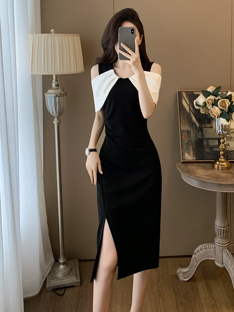 Fashionable elegant summer dress