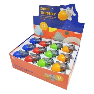 Factory Direct Supply Letter 342 Cartoon Aircraft Shape Pencil Sharpener Pencil Sharpener Creative Student Prize Gift Pencil Sharpener