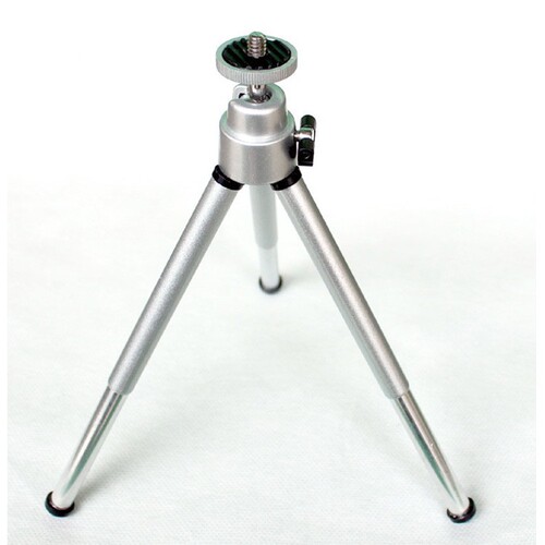 Mini telescopic two-section tripod for mobile phone, desktop photography tripod, small digital SLR camera stand