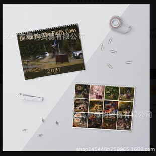 �羳��Ʒ2026 2027 Wall Calendar,ë�q��ţ��v