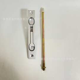 工厂批发四方插销锁锌合金铁杆插销大门门栓双开门插销非洲插销