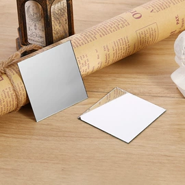 化妆镜;玻璃加工