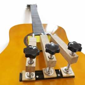 维修吉他尤克里里琴码琴码夹 粘琴码胶水木工夹吉他维修夹具