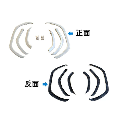 for 2021-2025 Toyota Land Cruiser: Wheel eyebrow