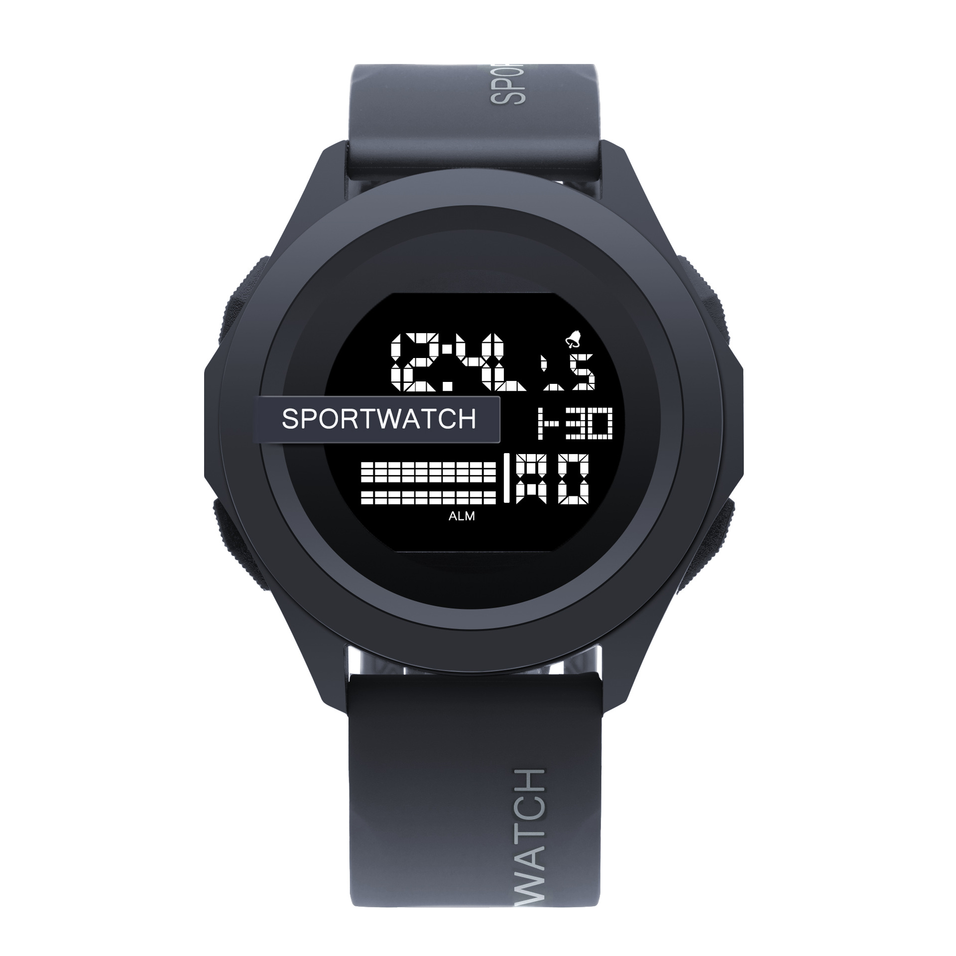 Reloj electrónico cronógrafo deportivo al aire libre tendencia anti-caída alarma de moda luz nocturna reloj electrónico multifuncional en stock