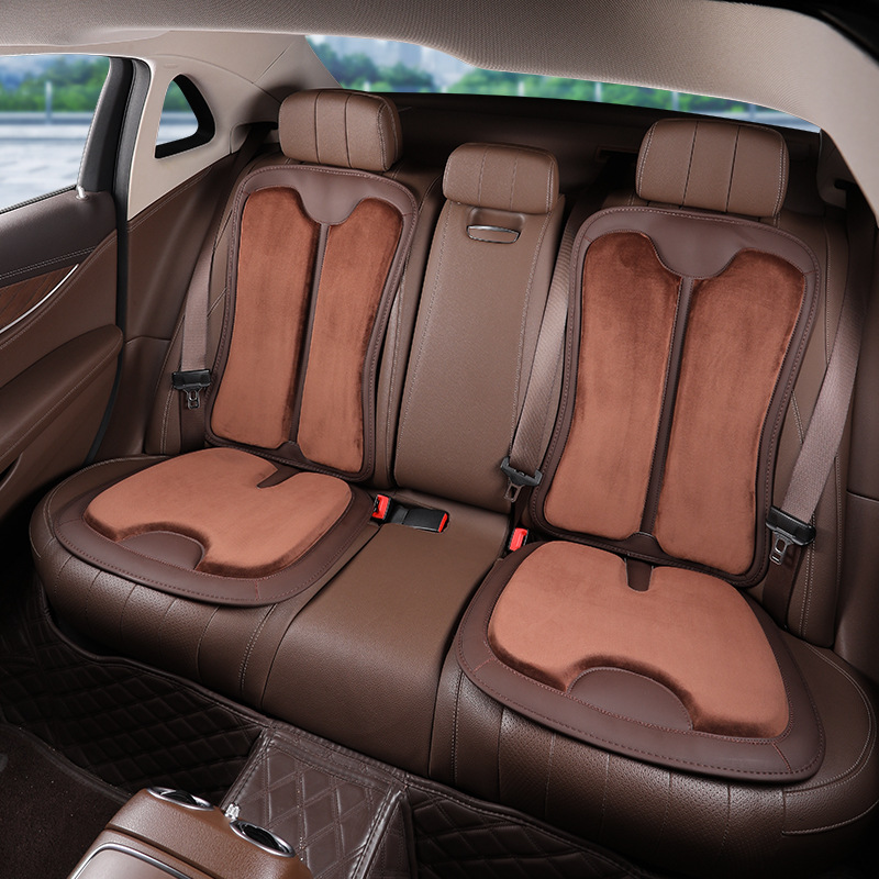 Car seat cushion suitable for Mercedes-Benz BMW Audi car seat cushion flannel seat cover four seasons Universal factory wholesale