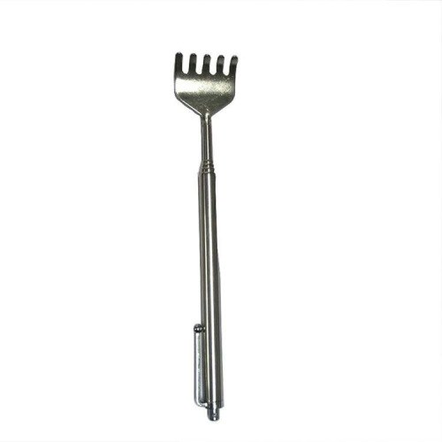 Stainless Steel Pen Type Extendable Itch Scratcher No Need to Ask for Help Old Man's Pleasure Itch Scratch Back Rake 